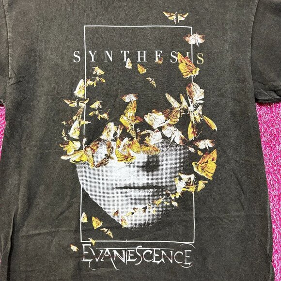 Evanescence Synthesis Album Promo Oversized Orchestral Electronica Tee S - Picture 2 of 4